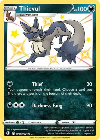 SV082/SV122 Thievul - Shining Fates