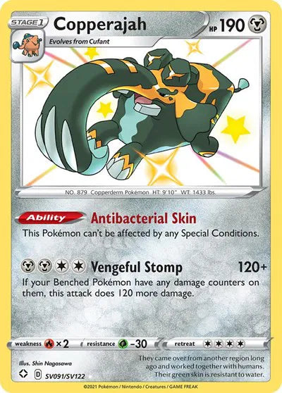 SV091/SV122 Copperajah - Shining Fates