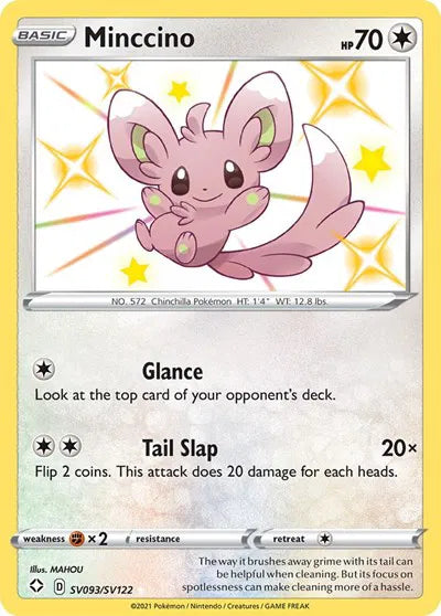 SV093/SV122 Minccino - Shining Fates