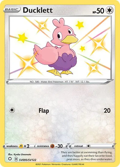 SV095/SV122 Ducklett - Shining Fates