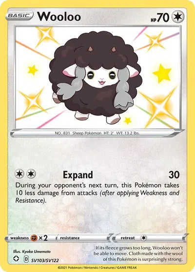 SV103/SV122 Wooloo - Shining Fates