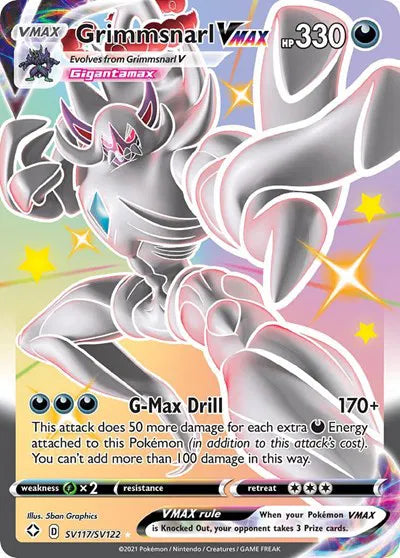SV117/SV122 Grimmsnarl VMAX - Shining Fates