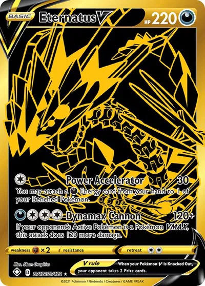 SV121/SV122 Eternatus V - Shining Fates