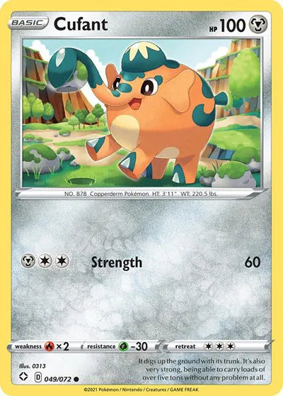 049/072 Cufant Reverse Holo - Shining Fates