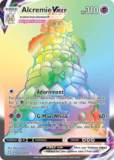 073/072 Alcremie VMAX - Shining Fates