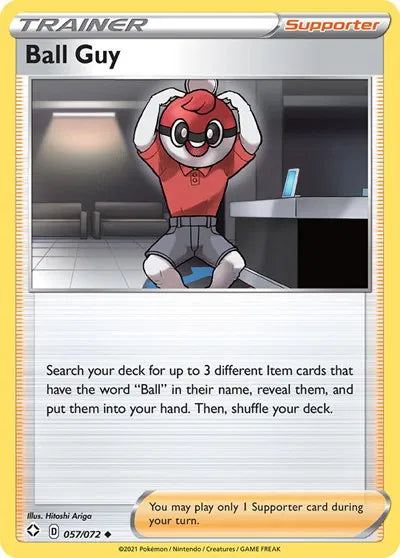 057/072 Ball Guy Reverse Holo - Shining Fates