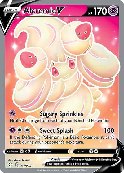 064/072 Alcremie V - Shining Fates