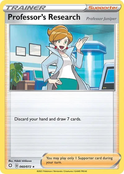 060/072 Professor's Research Holofoil - Shining Fates