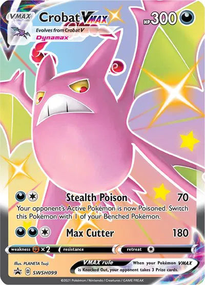 SWSH099 Crobat VMAX - SWSH Black Star Promo