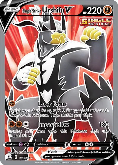 150/163 Single Strike Urshifu V - Battle Styles