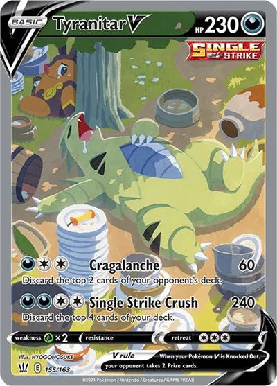 155/163 Tyranitar V - Battle Styles