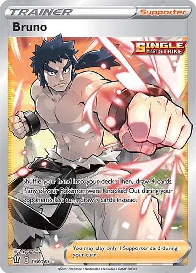 158/163 Bruno - Battle Styles