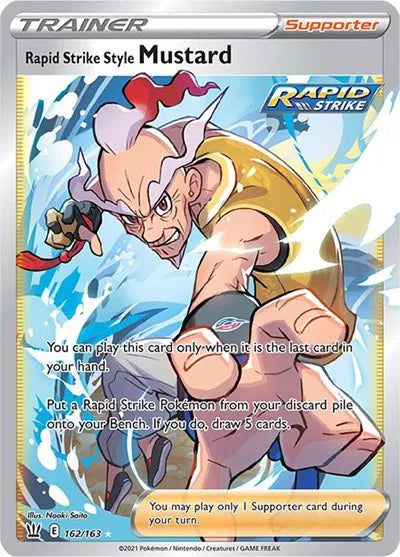 162/163 Rapid Strike Style Mustard - Battle Styles