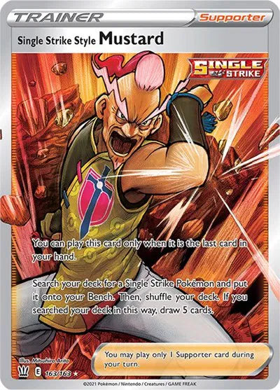 163/163 Single Strike Style Mustard - Battle Styles