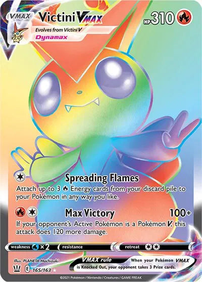 165/163 Victini VMAX - Battle Styles