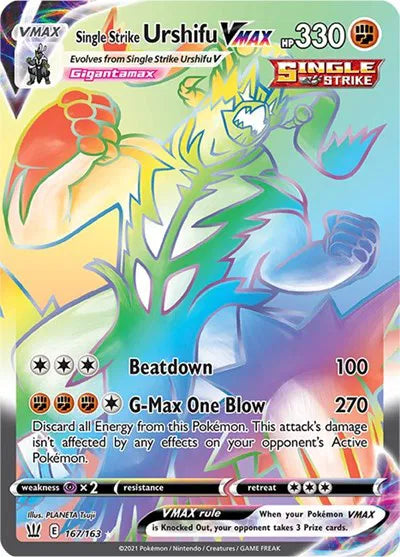 167/163 Single Strike Urshifu VMAX - Battle Styles