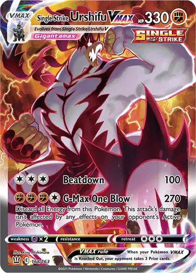 168/163 Single Strike Urshifu VMAX - Battle Styles