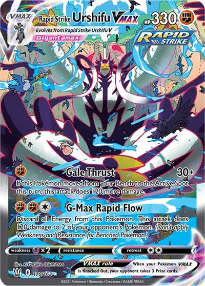 170/163 Rapid Strike Urshifu VMAX - Battle Styles