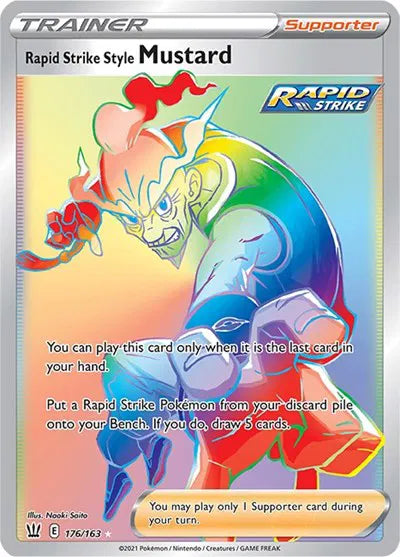 176/163 Rapid Strike Style Mustard - Battle Styles