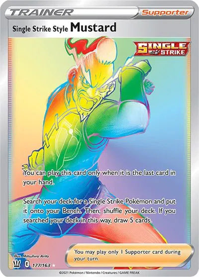177/163 Single Strike Style Mustard - Battle Styles