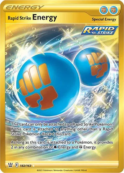 182/163 Rapid Strike Energy - Battle Styles