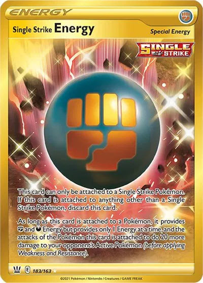 183/163 Single Strike Energy - Battle Styles