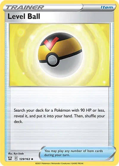 129/163 Level Ball Reverse Holo - Battle Styles