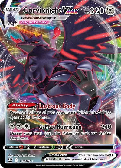 110/163 Corviknight VMAX - Battle Styles