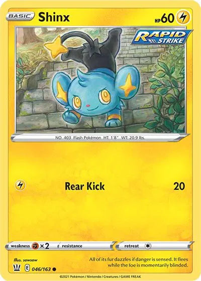 046/163 Shinx Reverse Holo - Battle Styles