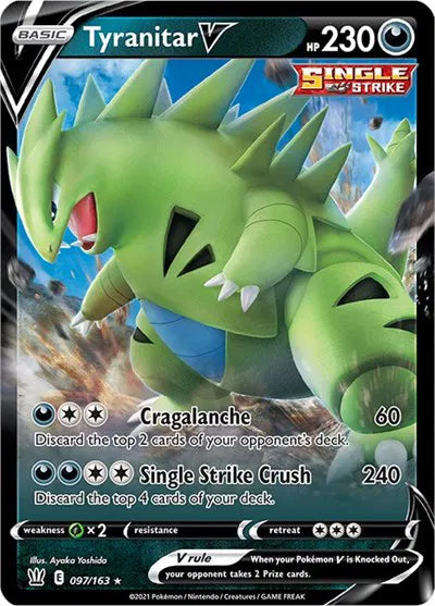 097/163 Tyranitar V - Battle Styles