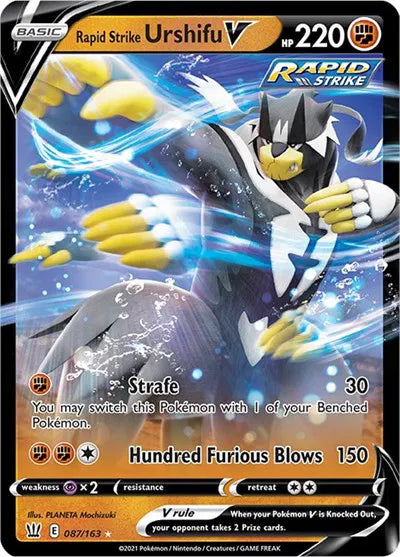 087/163 Rapid Strike Urshifu V - Battle Styles