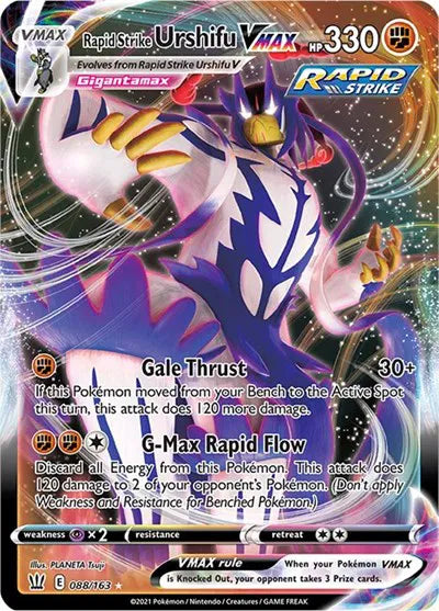 088/163 Rapid Strike Urshifu VMAX - Battle Styles