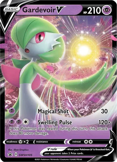 SWSH105 Gardevoir V - SWSH Black Star Promo