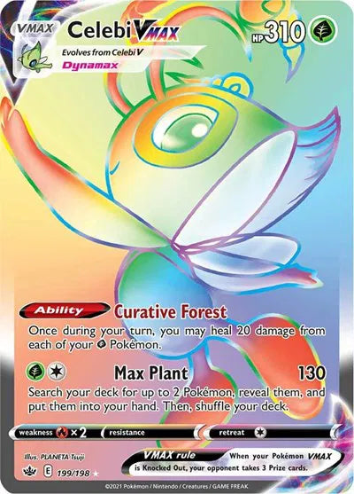 199/198 Celebi VMAX - Chilling Reign