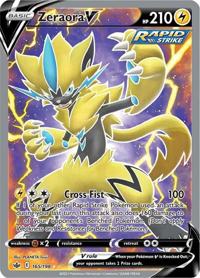 165/198 Zeraora V - Chilling Reign