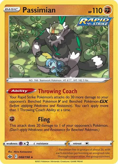 088/198 Passimian Reverse Holo - Chilling Reign