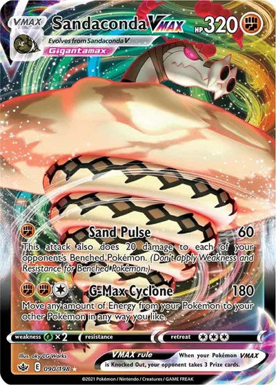 090/198 Sandaconda VMAX - Chilling Reign