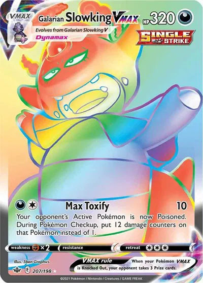 207/198 Galarian Slowking VMAX - Chilling Reign
