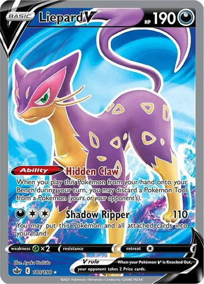 180/198 Liepard V - Chilling Reign