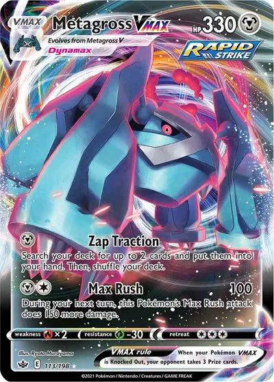 113/198 Metagross VMAX - Chilling Reign