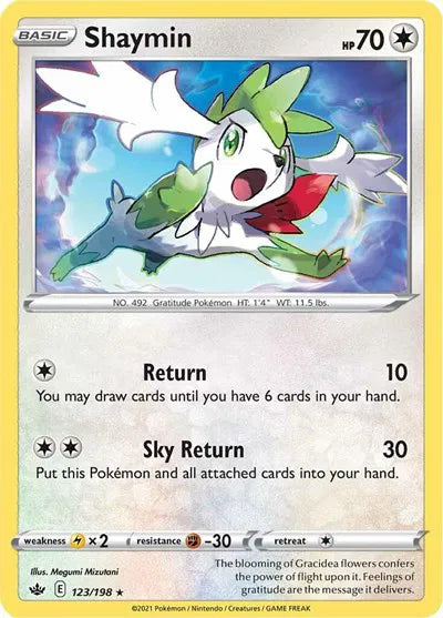 123/198 Shaymin Holofoil - Chilling Reign