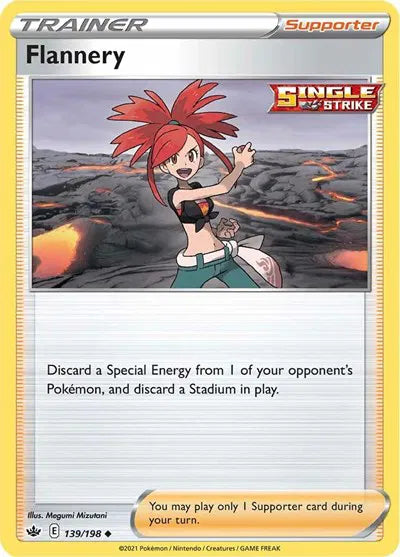 139/198 Flannery Reverse Holo - Chilling Reign