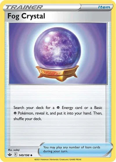 140/198 Fog Crystal Reverse Holo - Chilling Reign