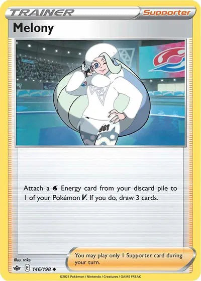 146/198 Melony Reverse Holo - Chilling Reign