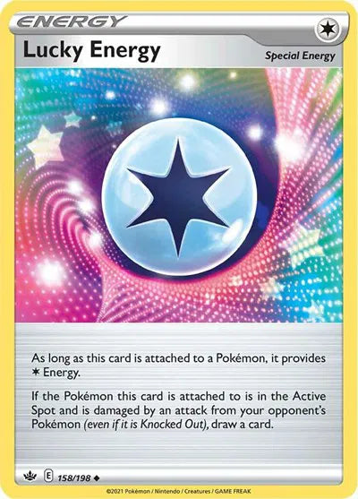 158/198 Lucky Energy Reverse Holo - Chilling Reign
