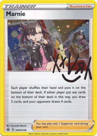 SWSH120 Marnie - SWSH Black Star Promo