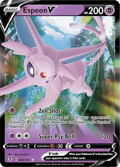 064/203 Espeon V - Evolving Skies