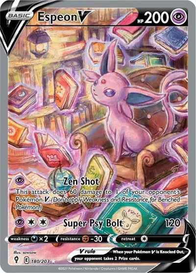 180/203 Espeon V - Evolving Skies