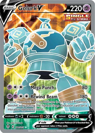 181/203 Golurk V - Evolving Skies