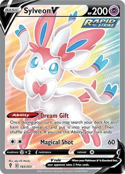 183/203 Sylveon V - Evolving Skies